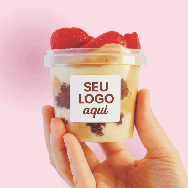 Adesivo em Vinil 4x4cm Personalizado